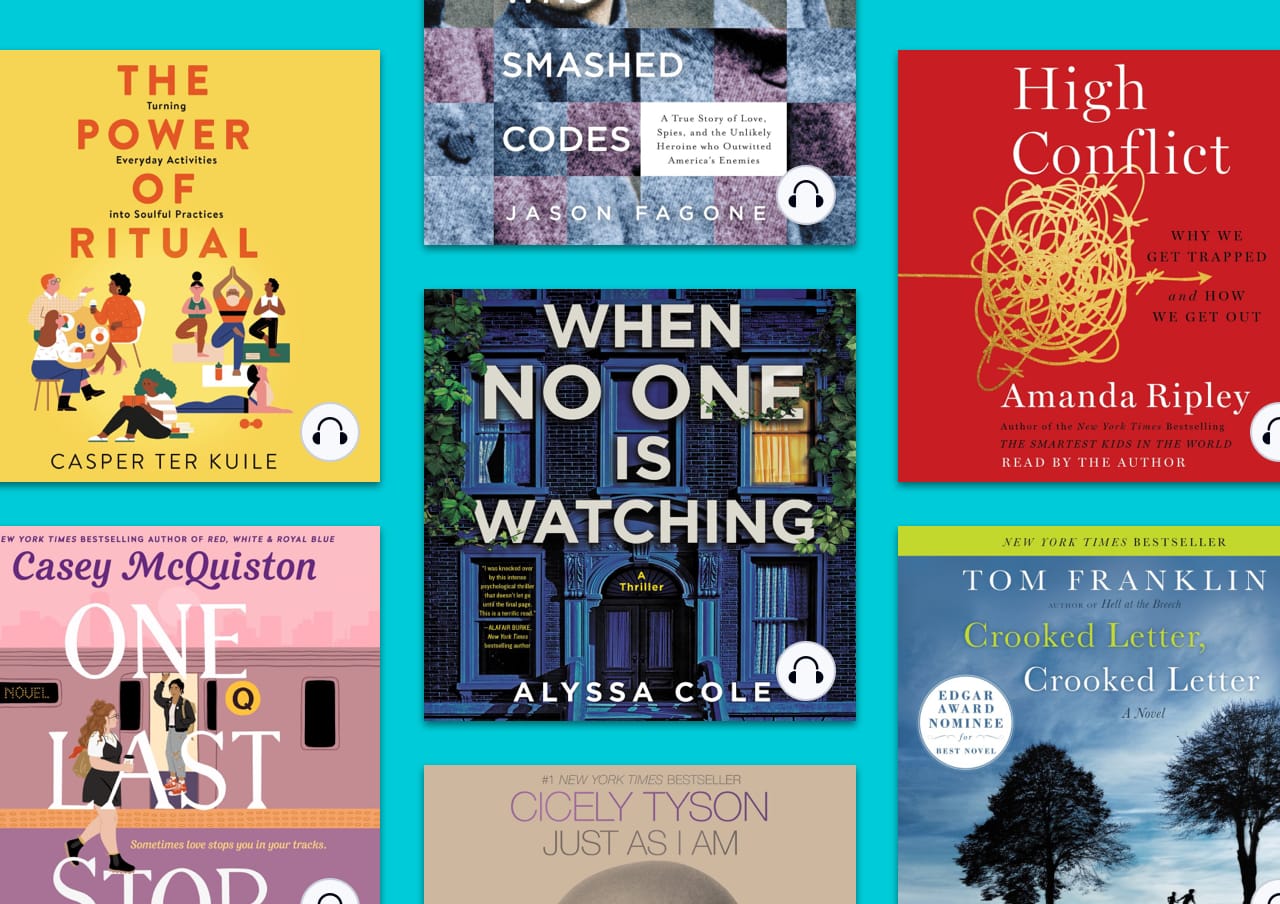 12 audiobooks for plane, train, or automobile trips