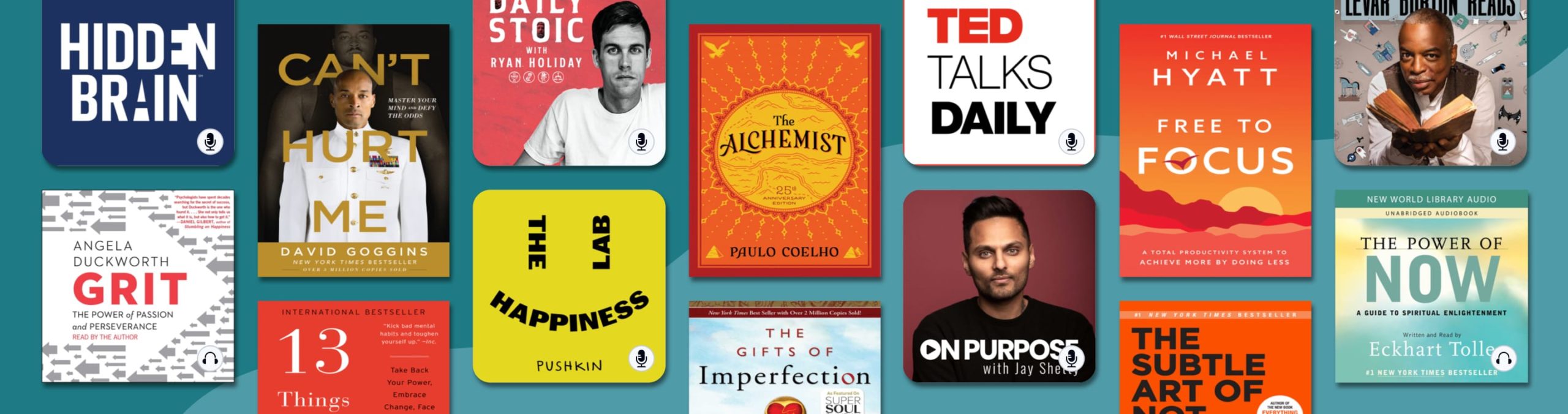 14 Best Books and Podcasts to Improve Your Life