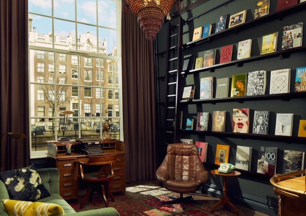The Pulitzer Amsterdam Hotel Is a luxury ode to writers