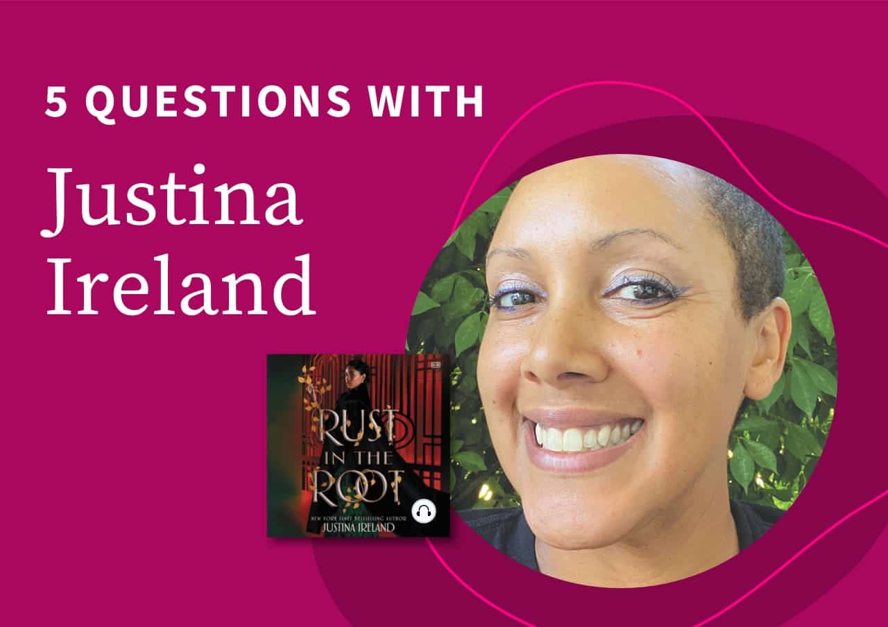 5 questions with Justina Ireland